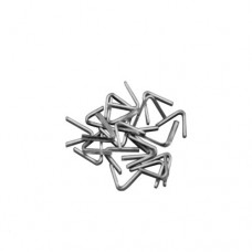 Silver Brain Clips Pack of 100 Stainless Steel, Standard